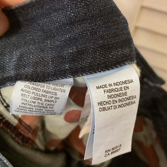 Lucky Brand 221 Original Straight Blue Denim Jeans Size 34 X 32 - Picture 12 of 14